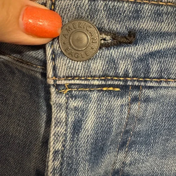 American Eagle Outfitters *ORIGINAL STRAIGHT* Men's Jeans 34 x 30 #V - Picture 4 of 9